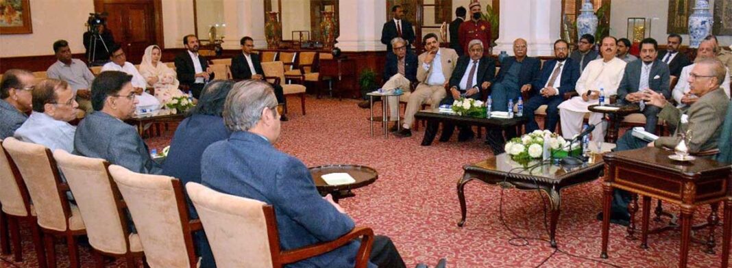 Political Stability is Essential for ECO & Financial Stability: Says President Arif Alvi