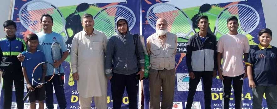 4th Afeef Beach View Sindh Ranking Tennis Championship begins