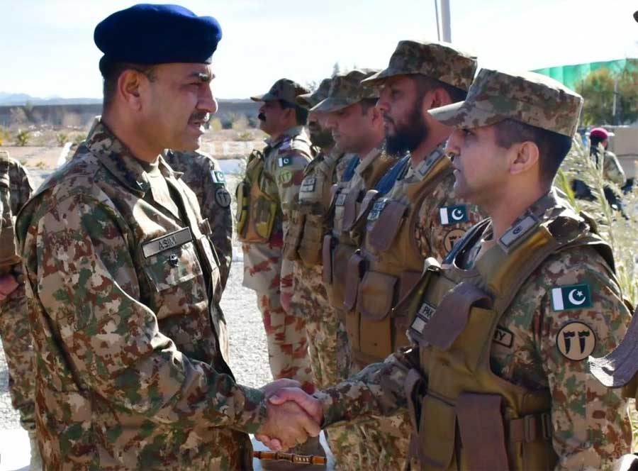 COAS Urges 'Optimum' Readiness Versus Hostile Elements In Balochistan