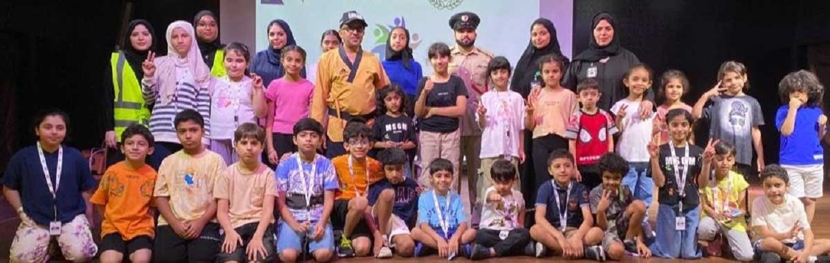 Dubai Police enriches lives at the summer camp M Haris