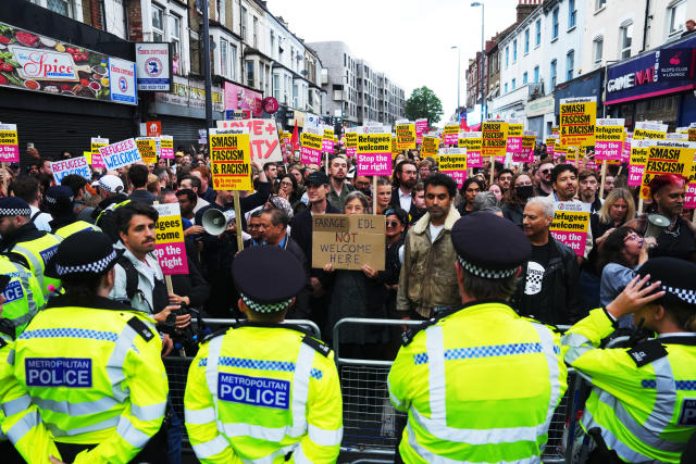 Anti-Racism Protests Erupt Across UK Following Violence – Newsad