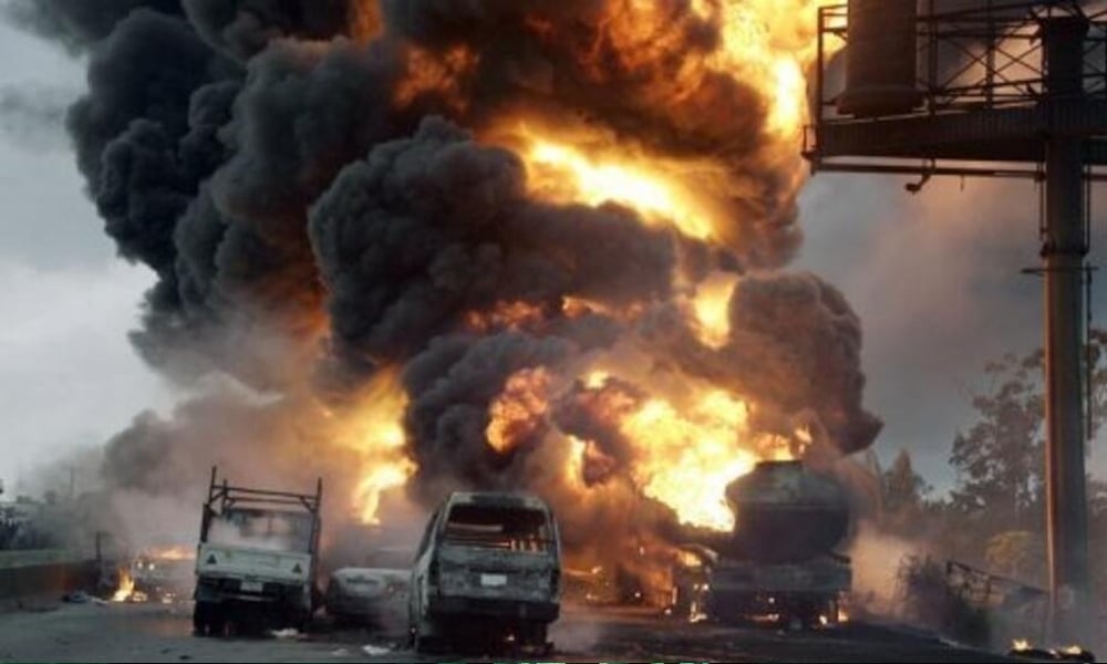 fuel tanker explosion