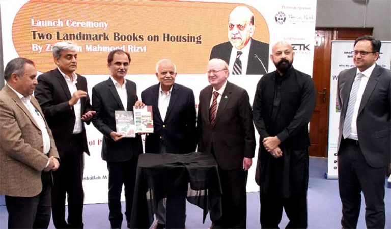 Landmark Housing Books by Zaigham M. Rizvi are launched at NED Varsity ...