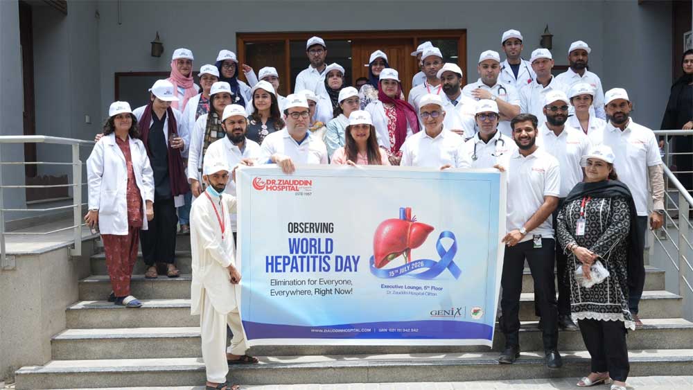 Dr. Ziauddin Hospital observed World Hepatitis Day 2026 Dr. Ziauddin Hospital observed World Hepatitis Day 2026
