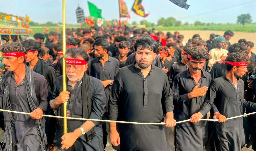 Millions of Mourners Participate in Chehlum Observance at the Shrine of Masooma-e-Sindh Millions of Mourners Participate in Chehlum Observance at the Shrine of Masooma-e-Sindh